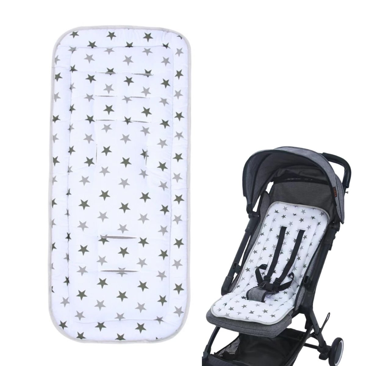 KINDA NICE - Cojín Universal Suave Para Coche Y Silla De Bebé - Multiusos