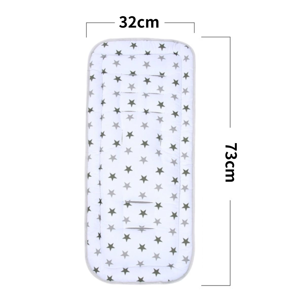 KINDA NICE - Cojín Universal Suave Para Coche Y Silla De Bebé - Multiusos