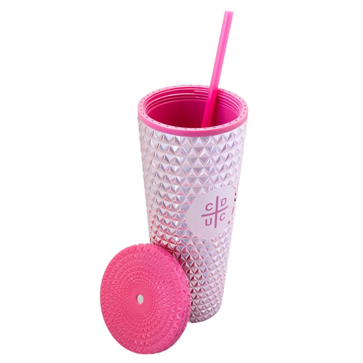 PONTIFICIA UNIVERSIDAD CATOLICA DE CHILE - VASO TUMBLER SHINY PINK U CATOLICA