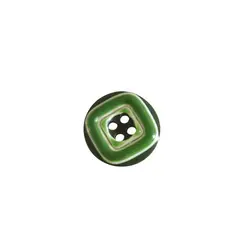 90 GRADOS - Set de Botones Premium Oro Stellar Verde 18mm