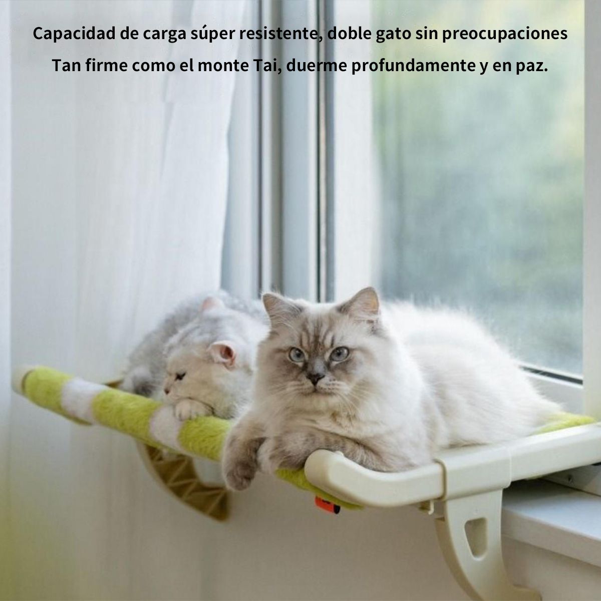 KINDA NICE - Cama Hamaca Para Gatos Y Mascotas Para Ventanabalcón