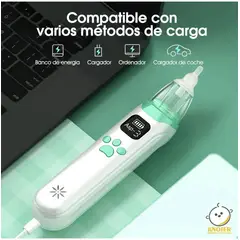 TIOZONEY - Aspirador Nasal Electrico Para Bebe Saca Mocos Limpiador