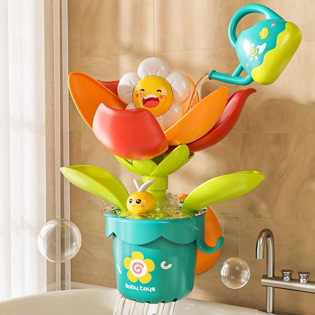 TIOZONEY - Juguete de baño para bebés y niños pequeños