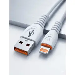 MALIK - Cable USB a Lightning NVS-222 6A 1m Carga Rápida Nuevas