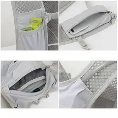 TIOZONEY - Mochila deportiva para actividades al aire libre Gris..