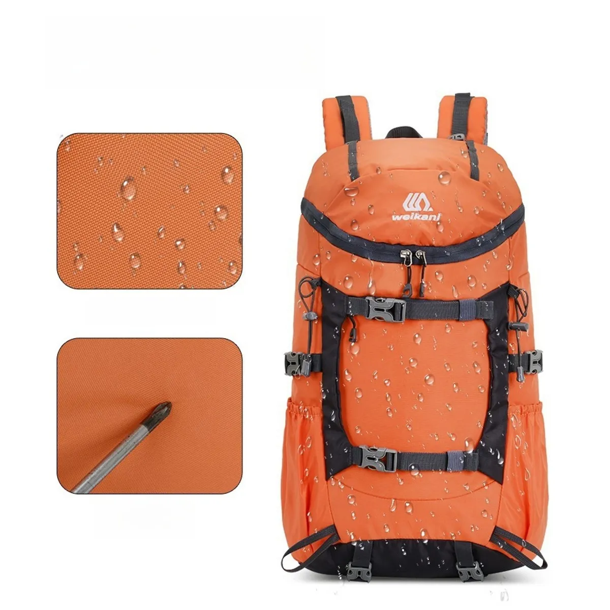 TIOZONEY - Mochila Impermeable Para Camping Trekking Y Viajes 30L