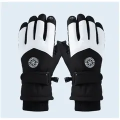TIOZONEY - Guantes De Esquí De Invierno Forro Polar Antideslizante