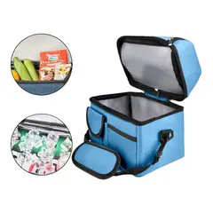 TIOZONEY - Loncheras Escolares Impermeable 8l Gran Capacidad Doble Capa