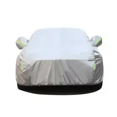 AIZO - Carpa Cubre Auto Plata 3L Impermeable Protector contra Sol y Lluvia