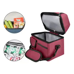 TIOZONEY - Loncheras Escolares Impermeable 8l Gran Capacidad Doble Capa