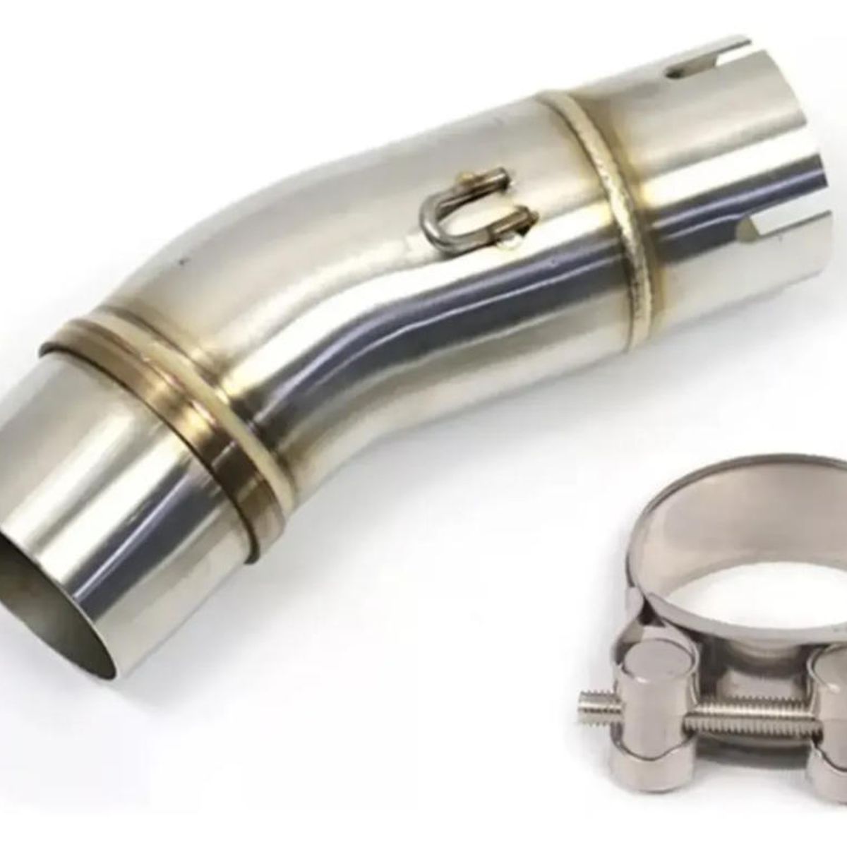 ATURE - Tubo De Escape Moto 380mm Para Deportive Y Universal