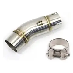 ATURE - Tubo De Escape Moto 380mm Para Deportive Y Universal