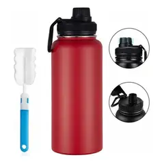 TIOZONEY - Botella De Agua Fríacaliente De Acero Inoxidable De 12 L