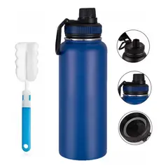 TIOZONEY - Botella De Agua Fríacaliente De Acero Inoxidable De 12 L