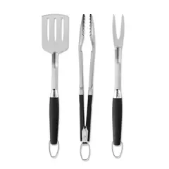 TIOZONEY - 3 pzas Juego de utensilios para barbacoa