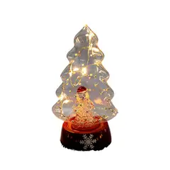 TIOZONEY - Luces de decoración navideña - árbol de Navidad 15CM