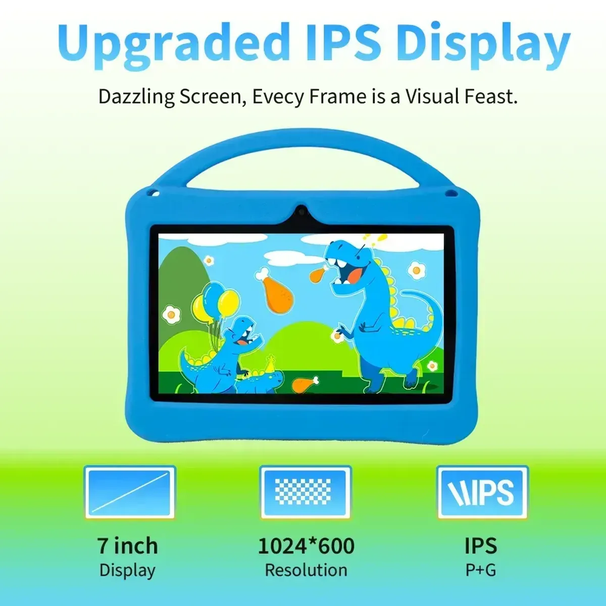 VEIDOO - Tablet Niños Veidoo con Control Parental 32GB 7 -  Azul