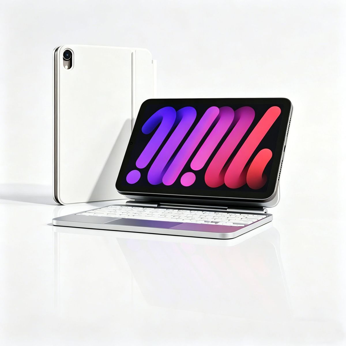 CORRERREY - Aplicación del iPad mini 7 / 6 protección de teclado de control inteligente absorción magnética