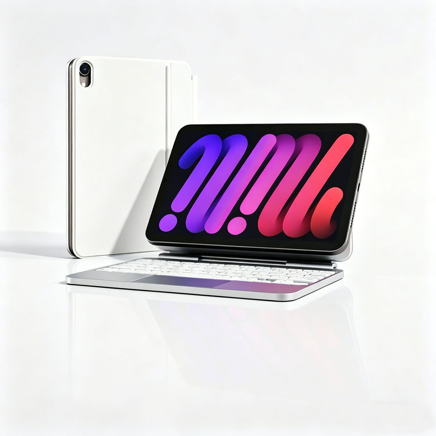 CORRERREY Aplicación del iPad mini 7 / 6 protección de teclado de