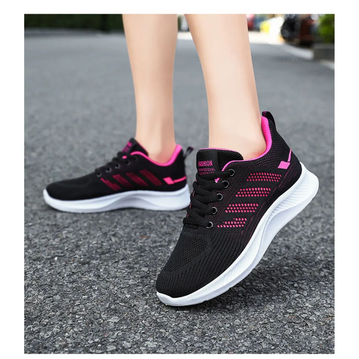 TIOZONEY - Zapatillas deportivas para mujer