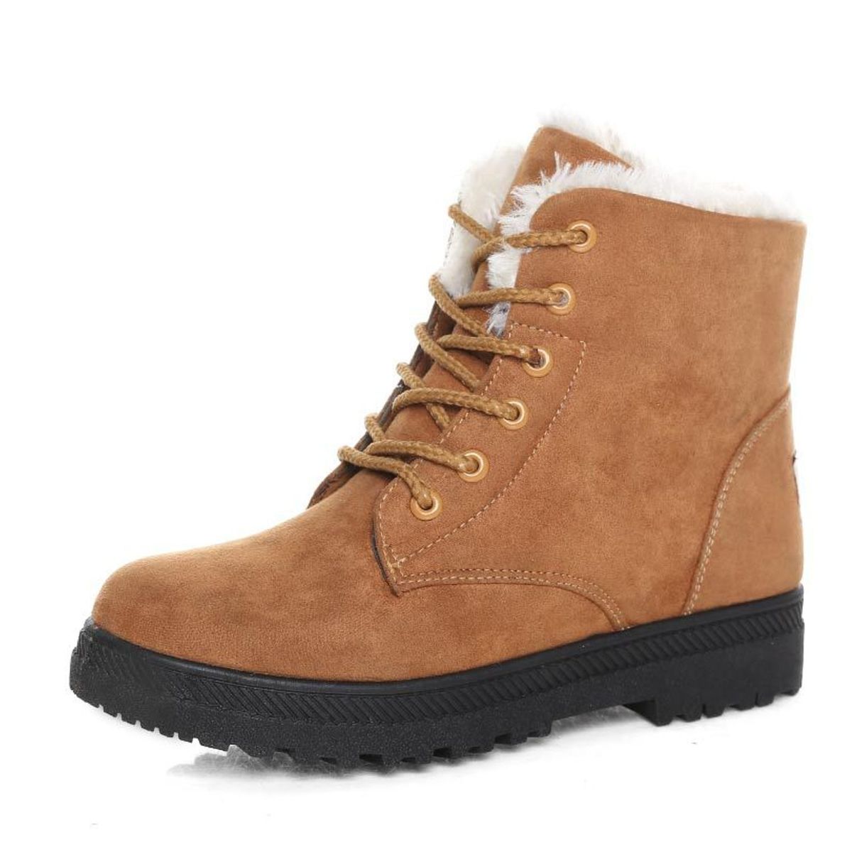 TIOZONEY - Botas altas de chiporro para mujer