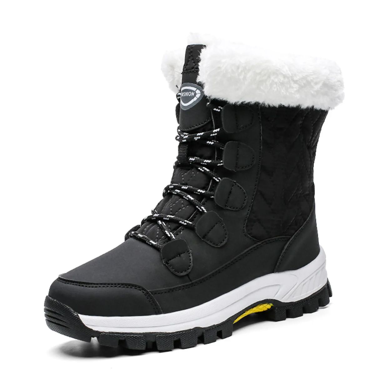 TIOZONEY - Botas de algodón de nieve para Mujer