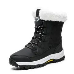 TIOZONEY - Botas de algodón de nieve para Mujer
