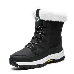 TIOZONEY - Botas de algodón de nieve para Mujer