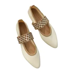 TIOZONEY - Sandalia Mujer -Beige