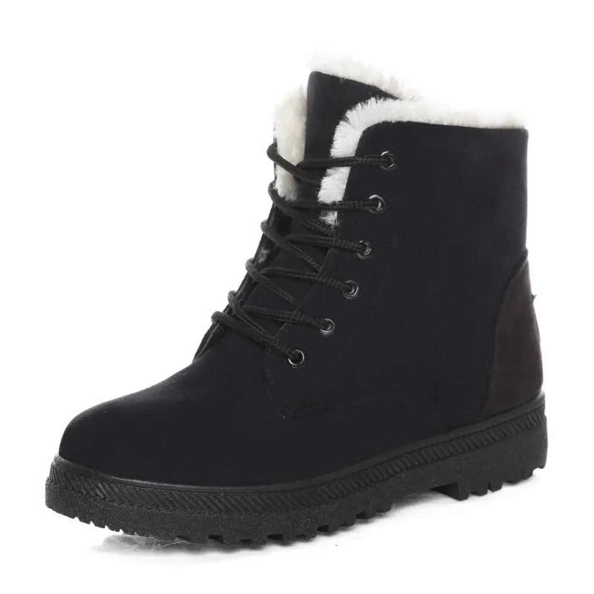 TIOZONEY - Botas altas de chiporro para mujer