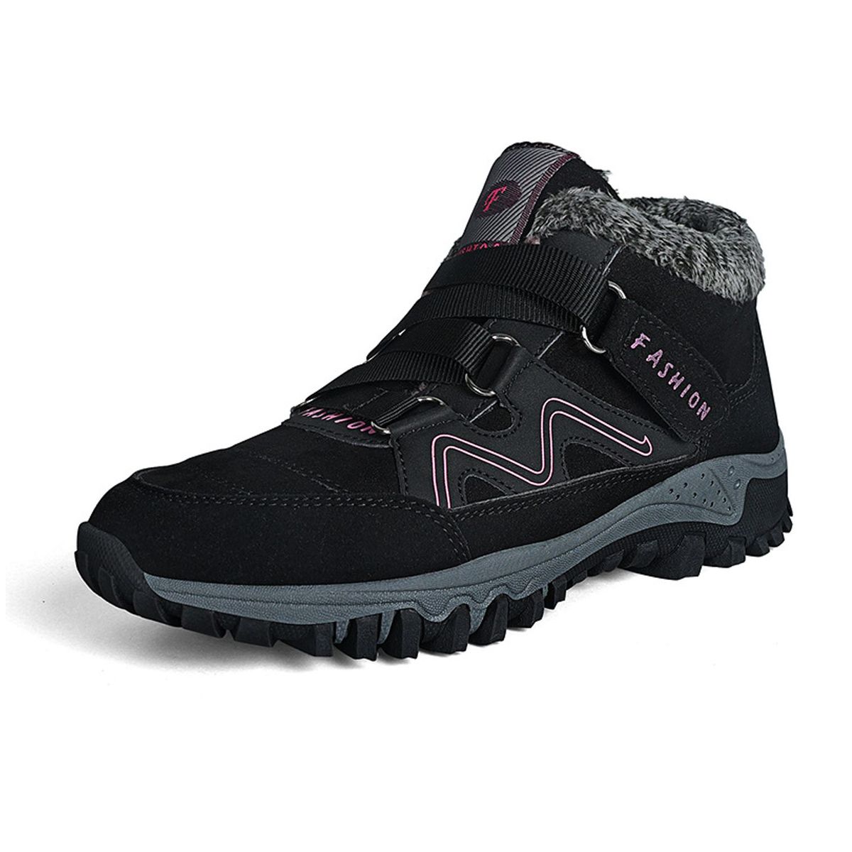 TIOZONEY - Zapatillas cálidas cortas de chiporro para mujer.
