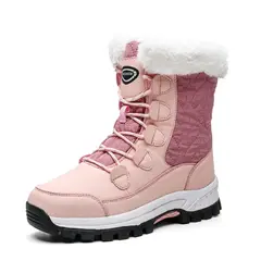 TIOZONEY - Botas de algodón de nieve para Mujer