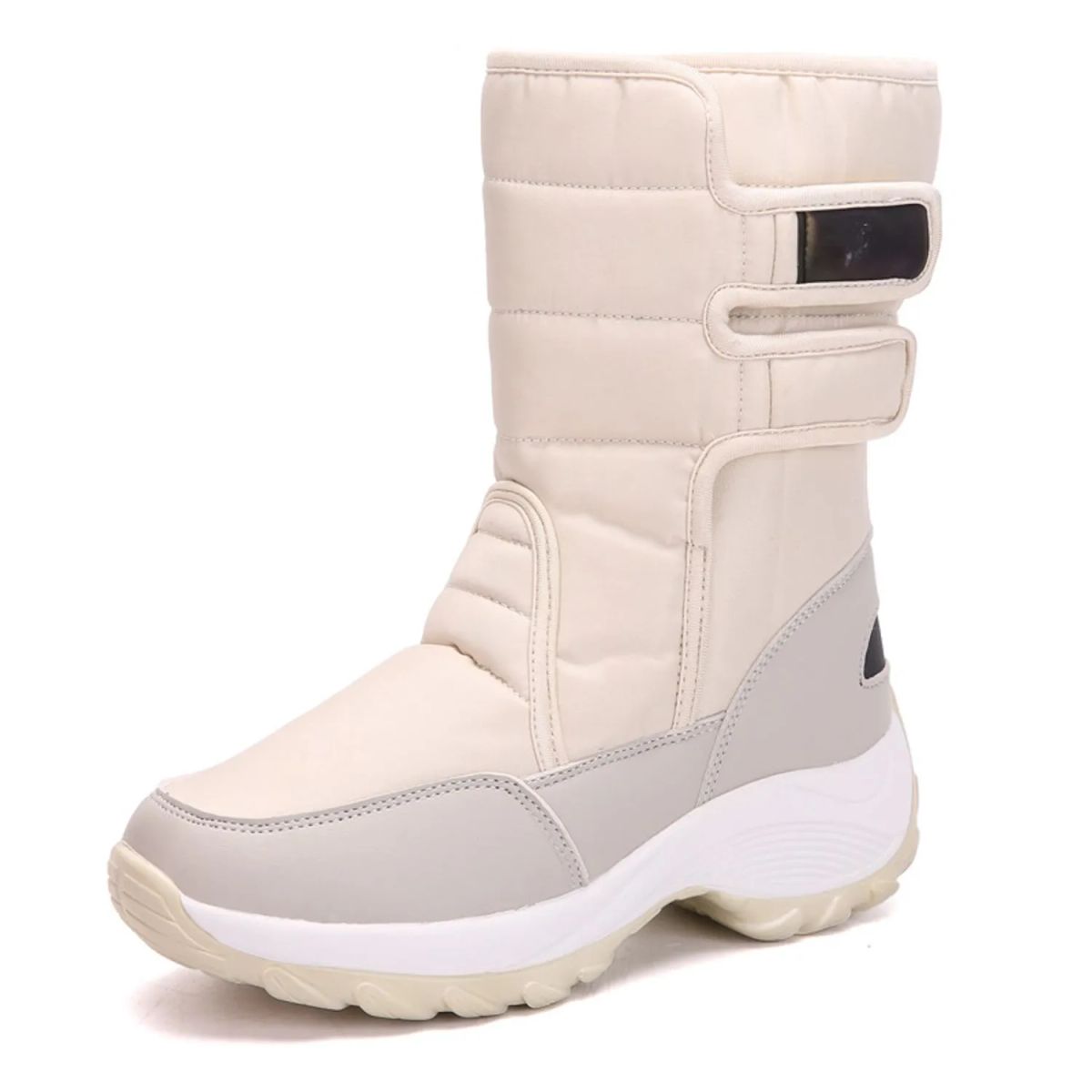 TIOZONEY - Botas Nieve y Lluvia Impermeables Forradas Por Dentro En Chiporro.