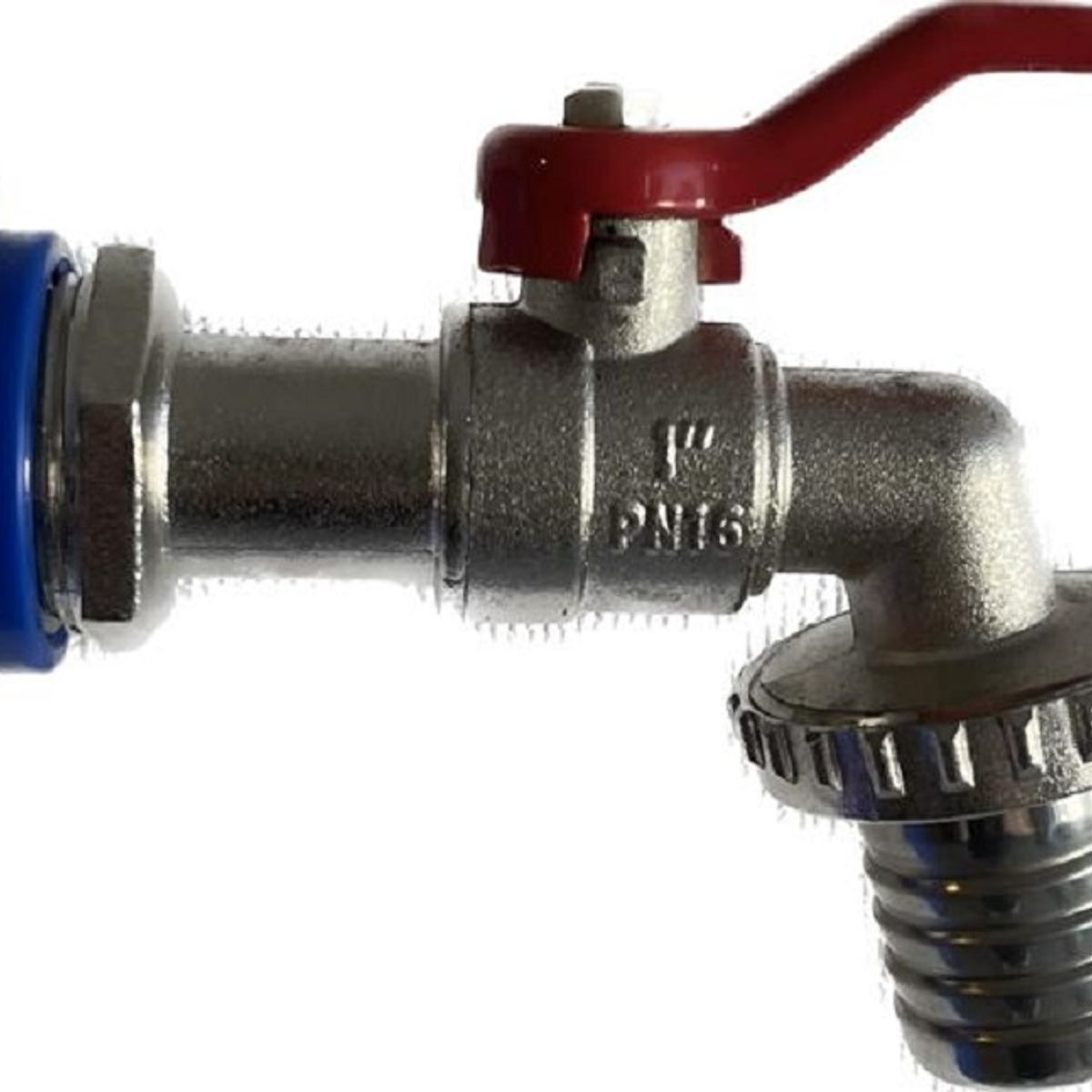 GENERICO - Adaptador Ibc O Bidon S60x6 + Llave Jardin 1 Pulgada