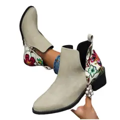 TIOZONEY - Botin De Mujer Moda