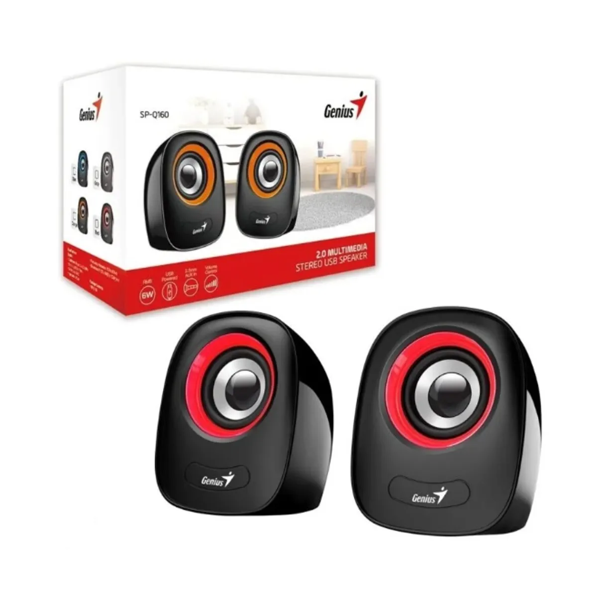GENIUS - Parlante Para PC Genius Modelo SP-Q160