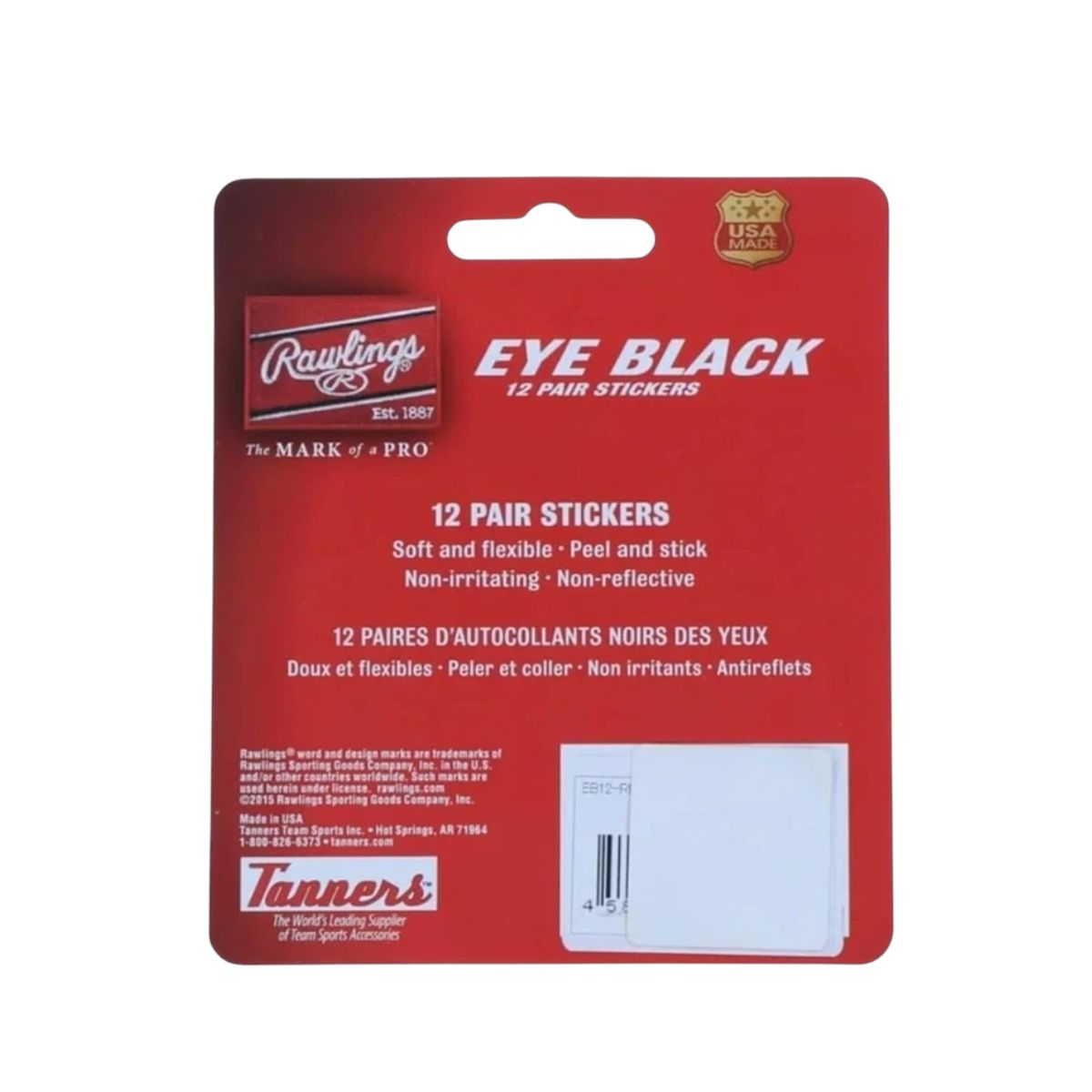RAWLINGS - Protector de Ojos Rawlings EYE BLACK