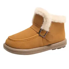 TIOZONEY - Zapatillas cálidas cortas de chiporro para mujer.
