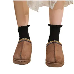 TIOZONEY - Botas de chiporro de moda para Mujer