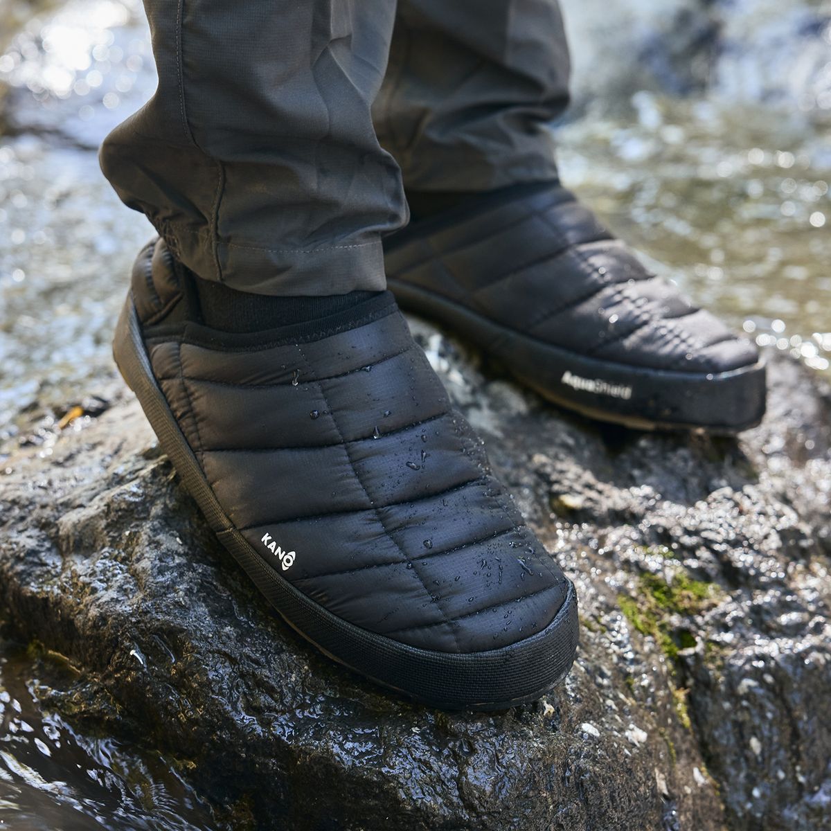 KANO - Pantuflas Outdoor con Chiporro Bayo Impermeables