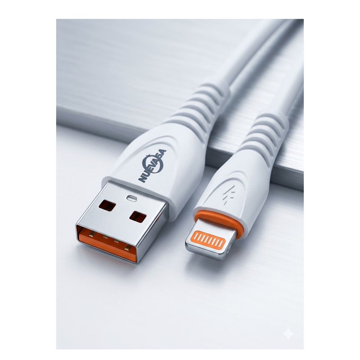 MALIK - Cable USB a Lightning 6A 1m NVS-222 Carga Veloz Nuevas