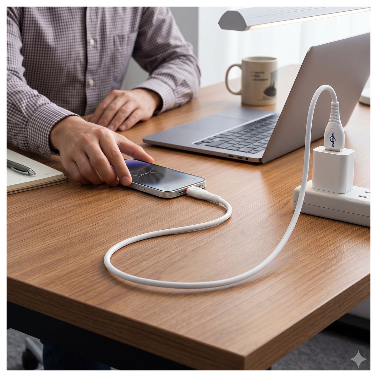 MALIK - Cable USB a Lightning 6A 1m NVS-222 Carga Veloz Nuevas