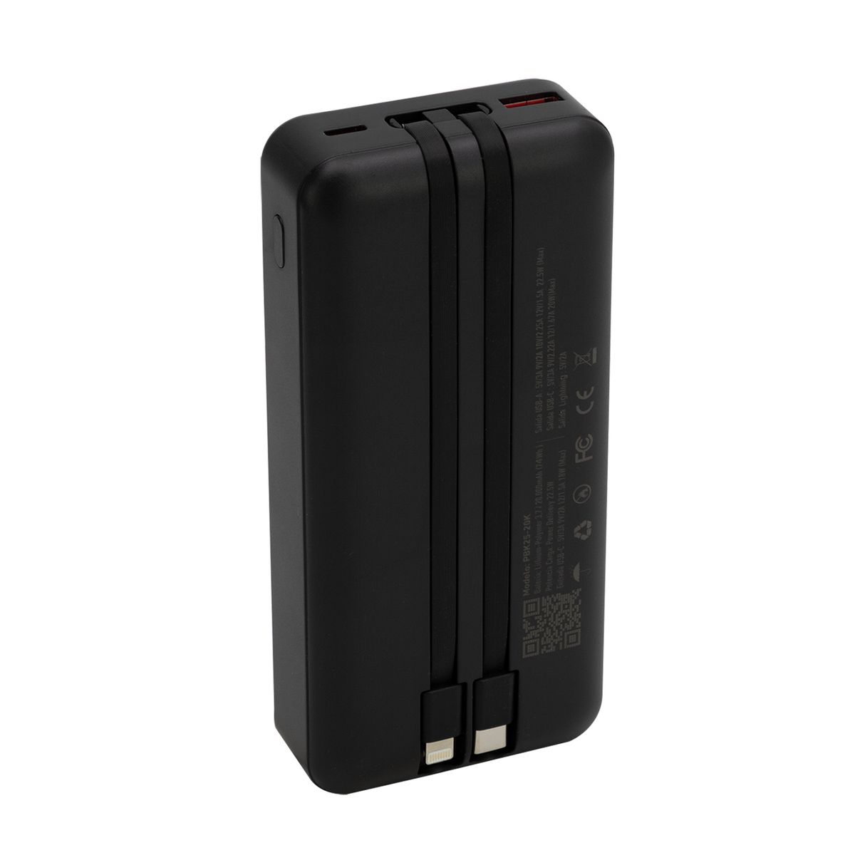 PHILCO - Powerbank 20000mAh PD 22.5W Pantalla Digital