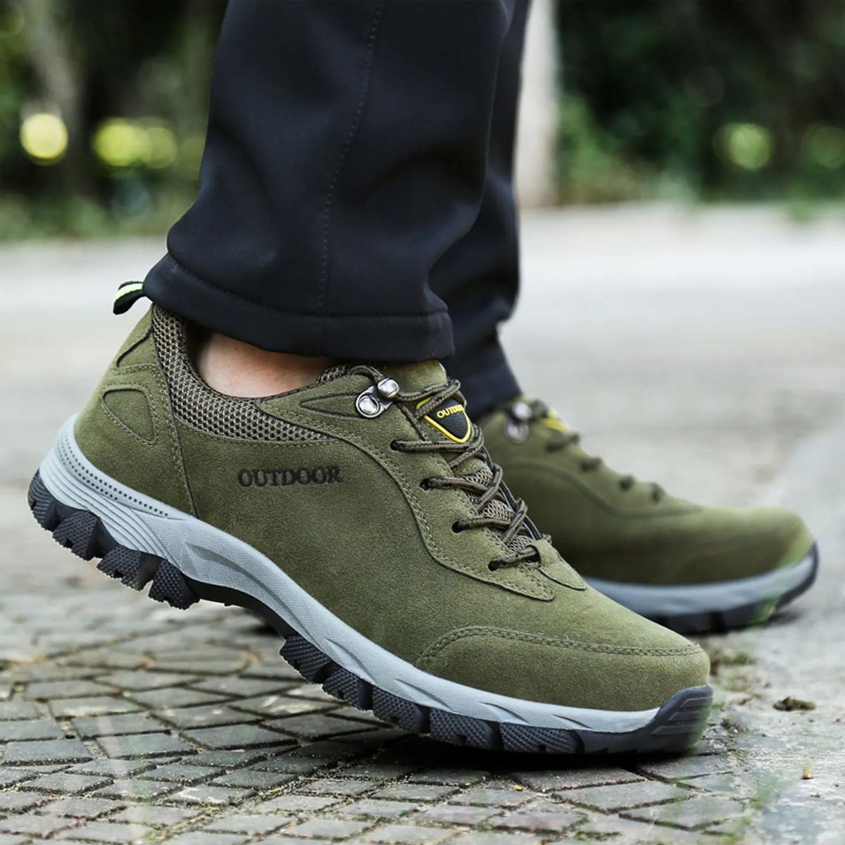 TIOZONEY - Zapatilla Outdoor Hombre