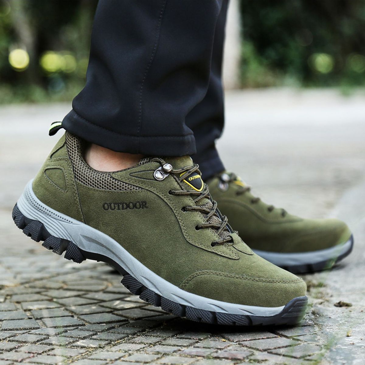 TIOZONEY - Zapatilla Outdoor Hombre
