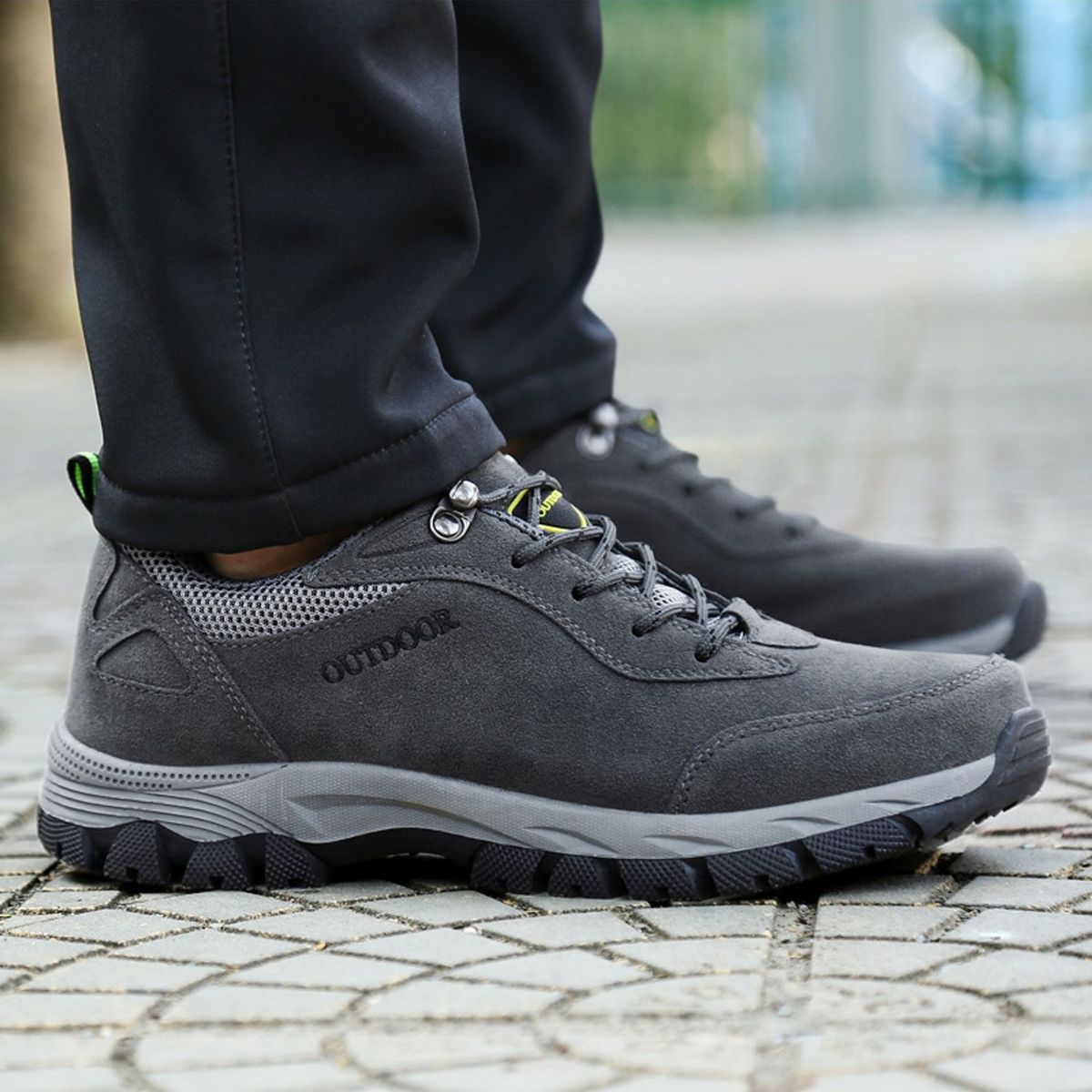 TIOZONEY - Zapatilla Outdoor Hombre