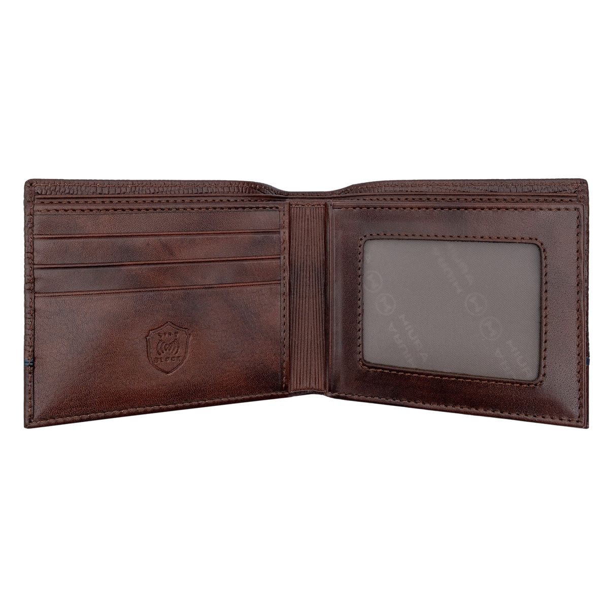 MIURA - Billetera Bartolomeo Miura Cuero Natural Con Protección RFID