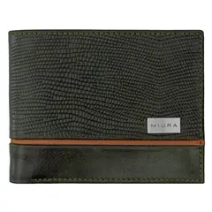 MIURA - Billetera Bartolomeo Cuero Natural Con Protección RFID