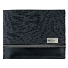 MIURA - Billetera Bartolomeo Cuero Natural Con Protección RFID