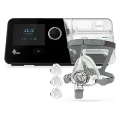BMC - Auto Cpap G3 A20 + Tubo Calefac + Másc Oronasal 3 Tallas